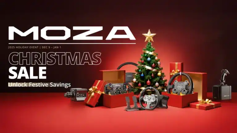 Christmas Sale Moza Racing : ce qu'il faut retenir des promotions 2025