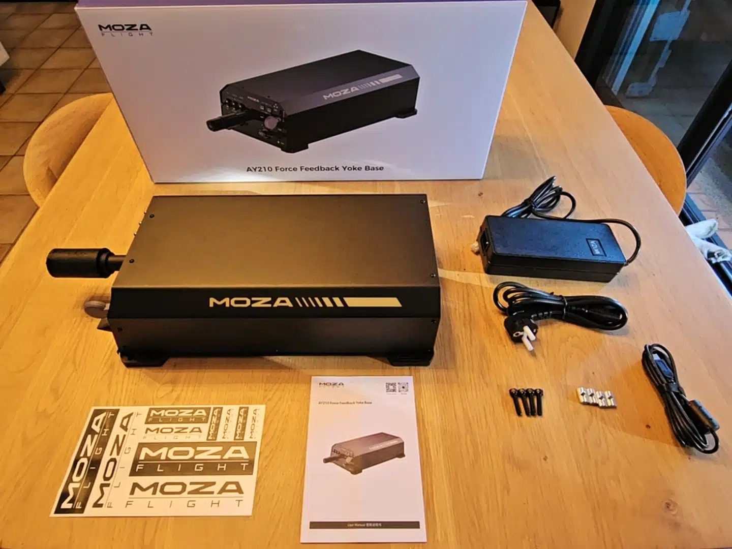 test moza aY210