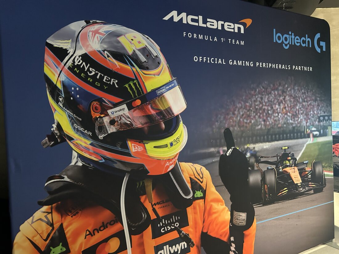 Logitech G investit Paris : entre nouveautés simracing et finale historique de F1