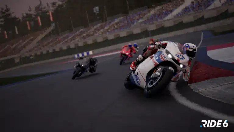 Nous voyons ici la Ducati d'un pilote star du mode Ride Fest de Ride 6