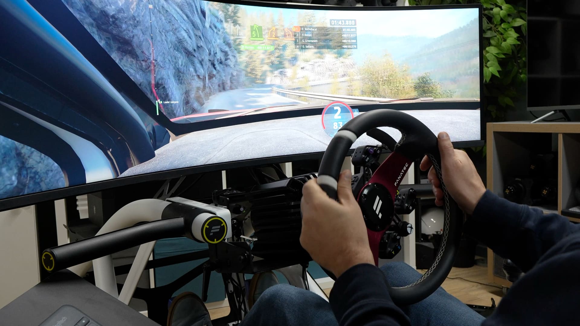 test Fanatec Podium DD