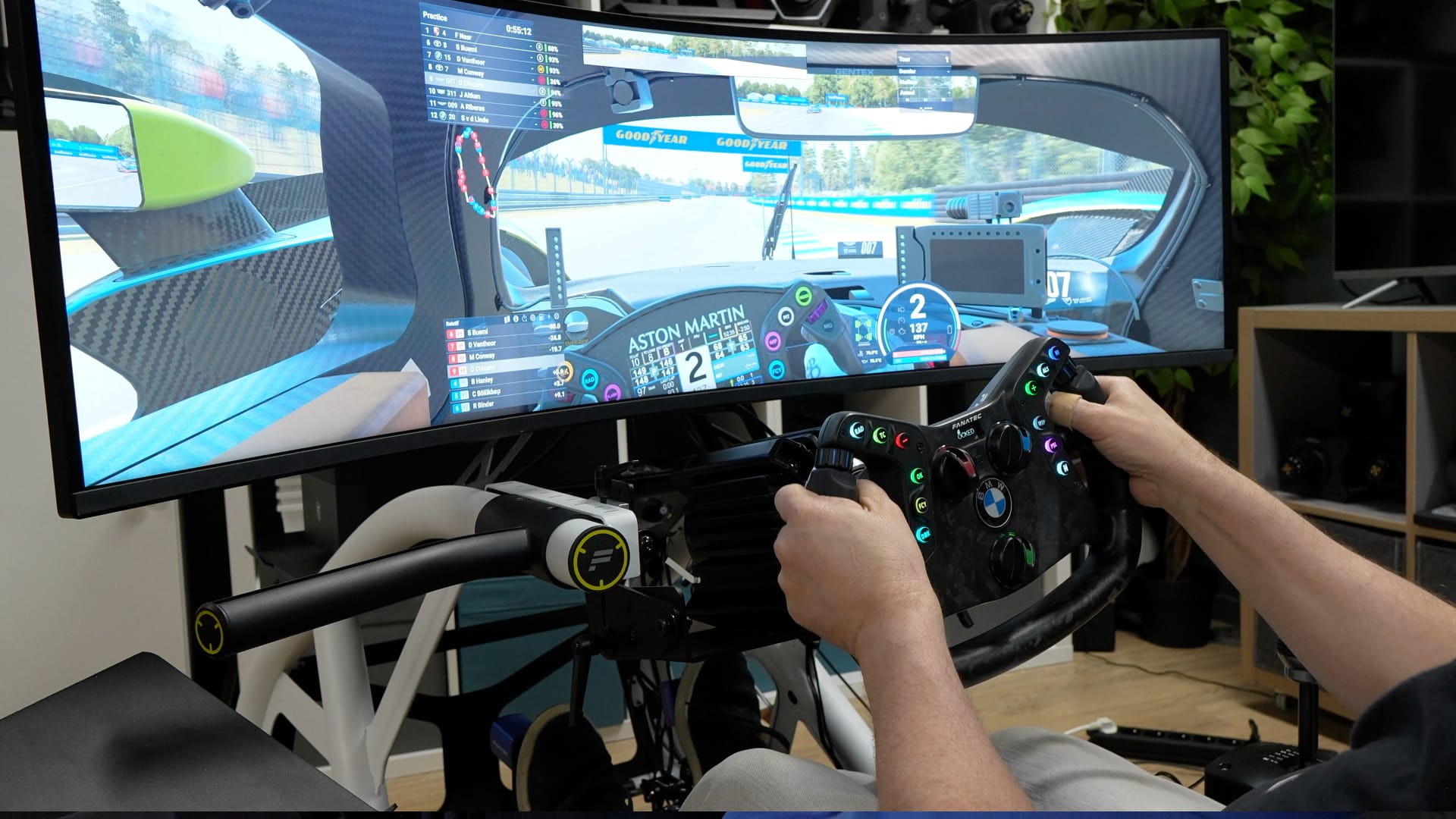 test Fanatec Podium DD