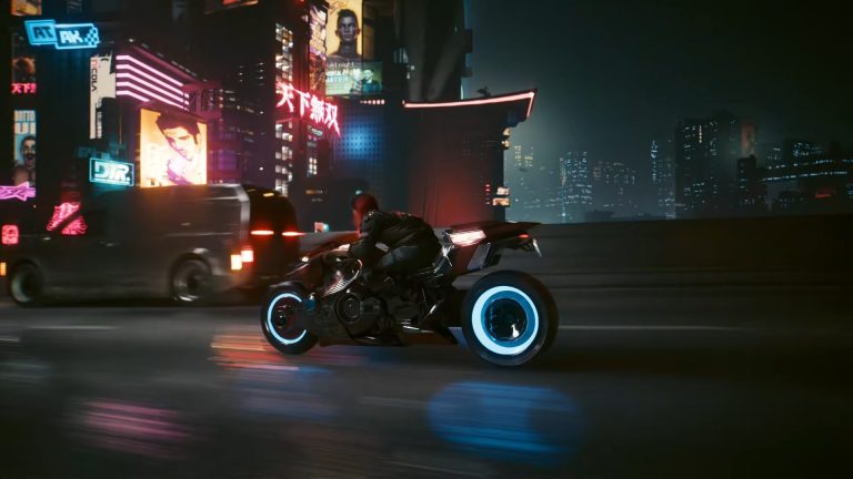 Cyberpunk 2077 : Chrome Rush, le jeu de course dans l'univers de Night City