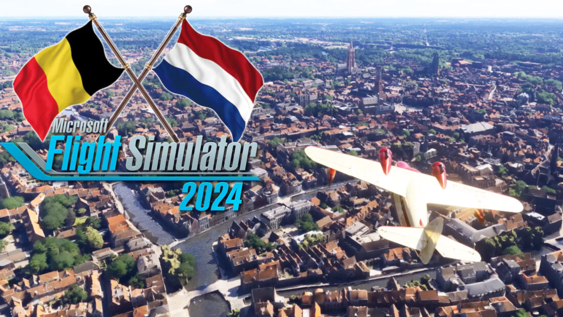 Microsoft Flight Simulator 24 City Update 14 : bienvenue au Benelux