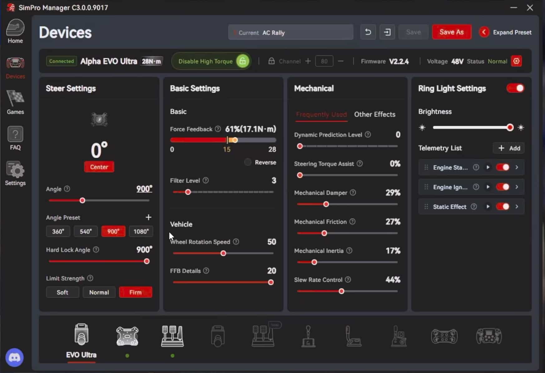 Test Simagic Evo Ultra 28 Nm