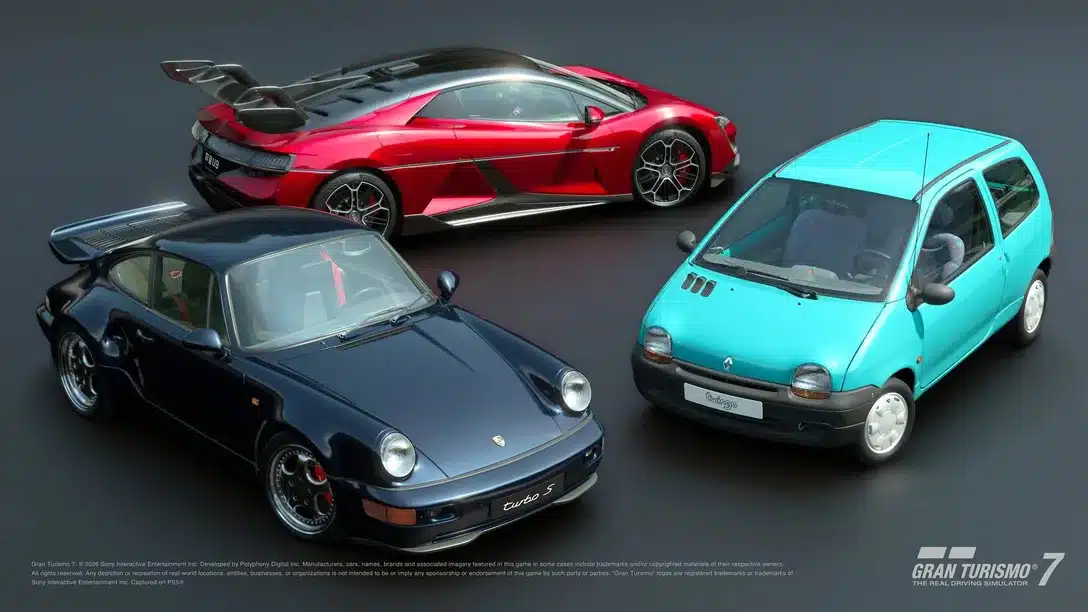 Gran Turismo 7 1.69 : la Renault Twingo et une Porsche très rare !