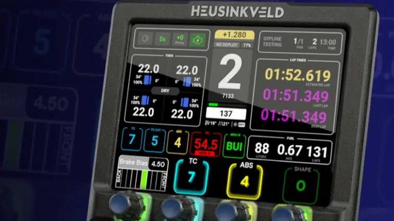 Heusinkveld DisplayDash : button box ? écran ? Les deux !