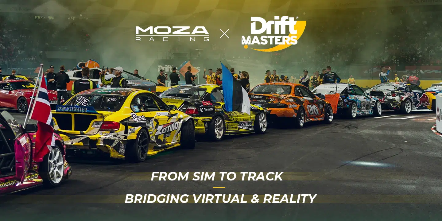 Moza Racing signe un partenariat avec un championnat de drift majeur