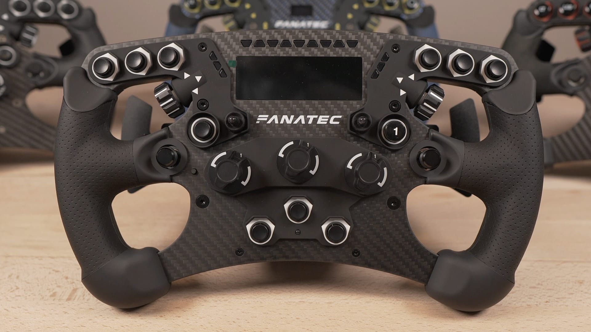 Test Fanatec ClubSport Formula V3 de face
