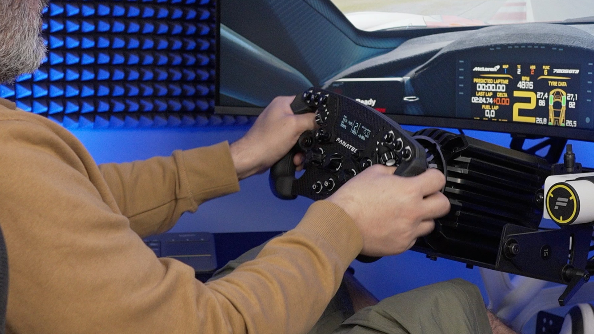 Test Fanatec ClubSport Formula V3 ergonomie