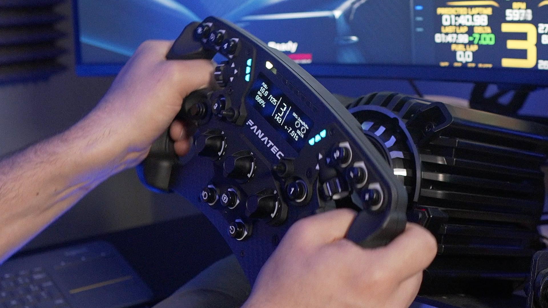 Test Fanatec ClubSport Formula V3 écran 2