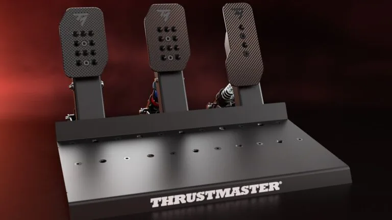 Thrustmaster Raceline Pedals III LC, le nouveau pédalier Load Cell