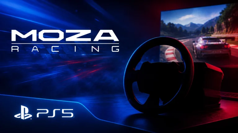 Moza sur PS5 : où en est le volant Gran Turismo ?