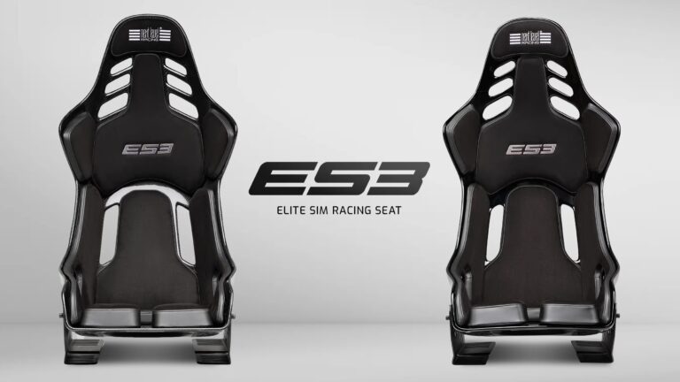 Next Level Racing ES3 Elite : sièges baquets en fibre de carbone et de verre