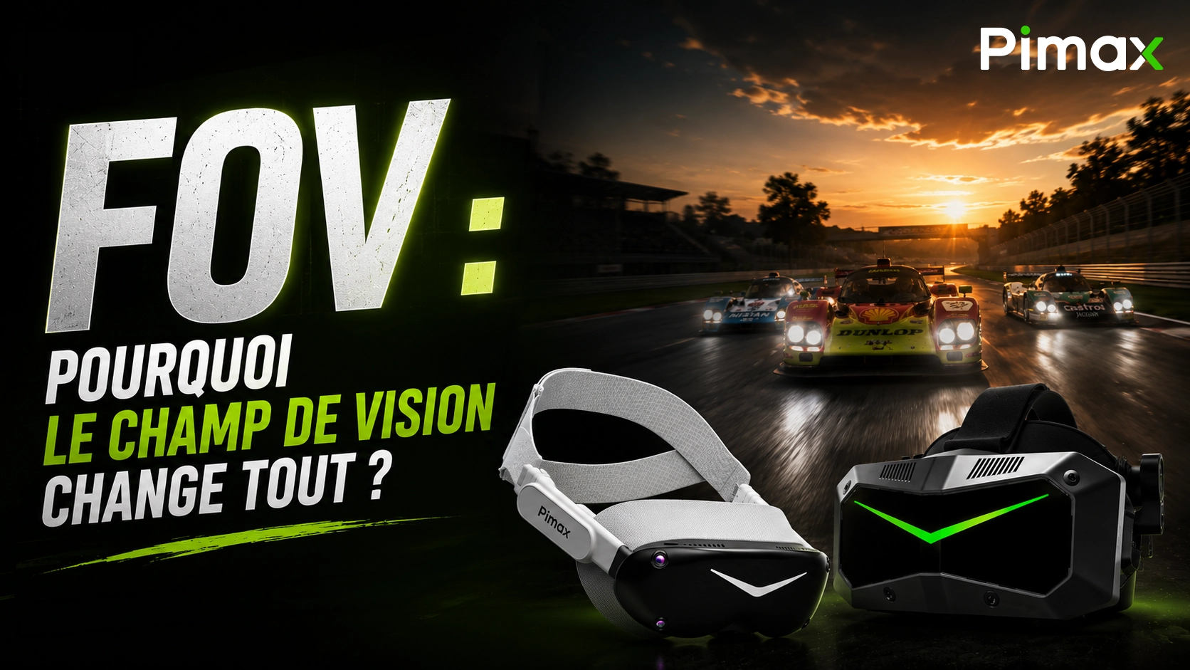 FOV en simracing VR : pourquoi le champ de vision change tout