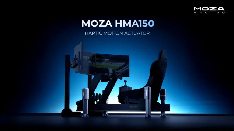 Moza : motion system HMA150, base R16 Ultra, bundle R5 Pro...