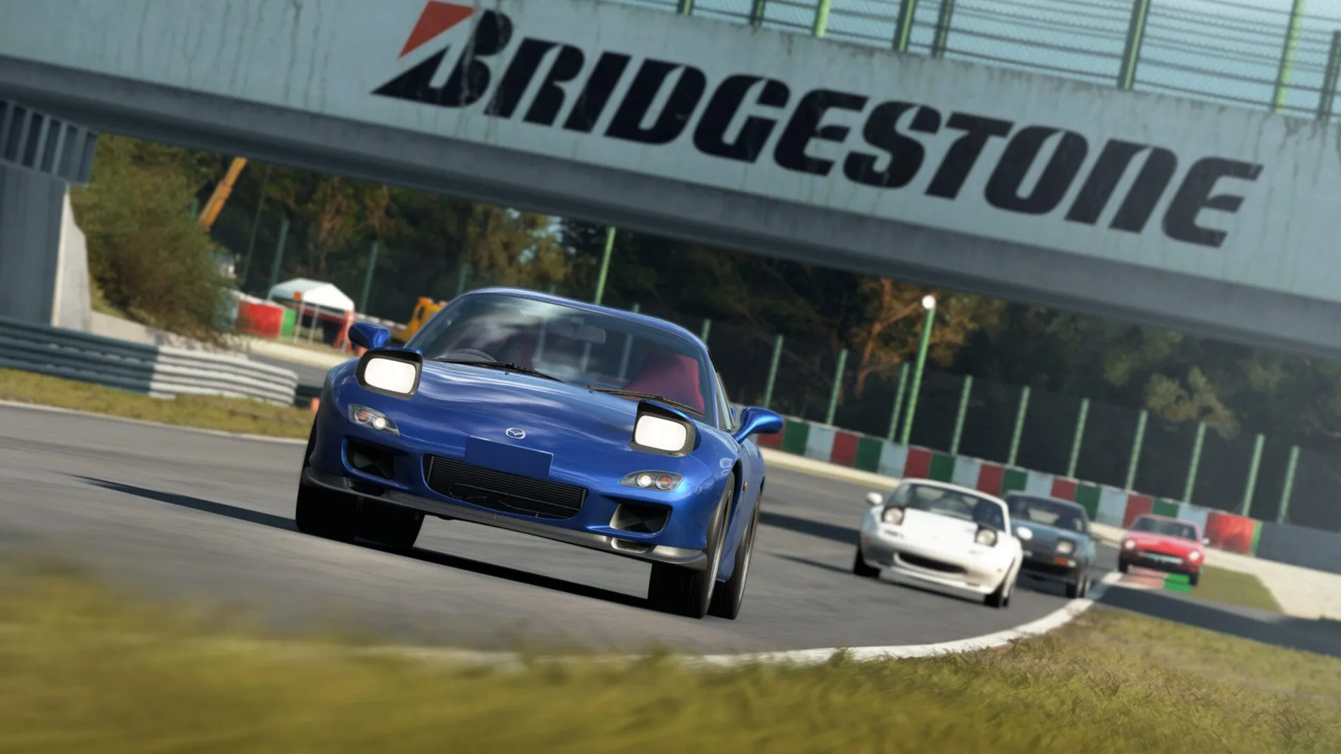 La Mazda RX-7 FD Spirit R en piste dans Assetto Corsa EVO 0.9