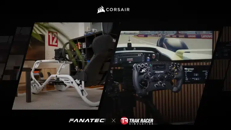 Corsair rachète Trak Racer : le fabricant de cockpits rejoint la famille Fanatec