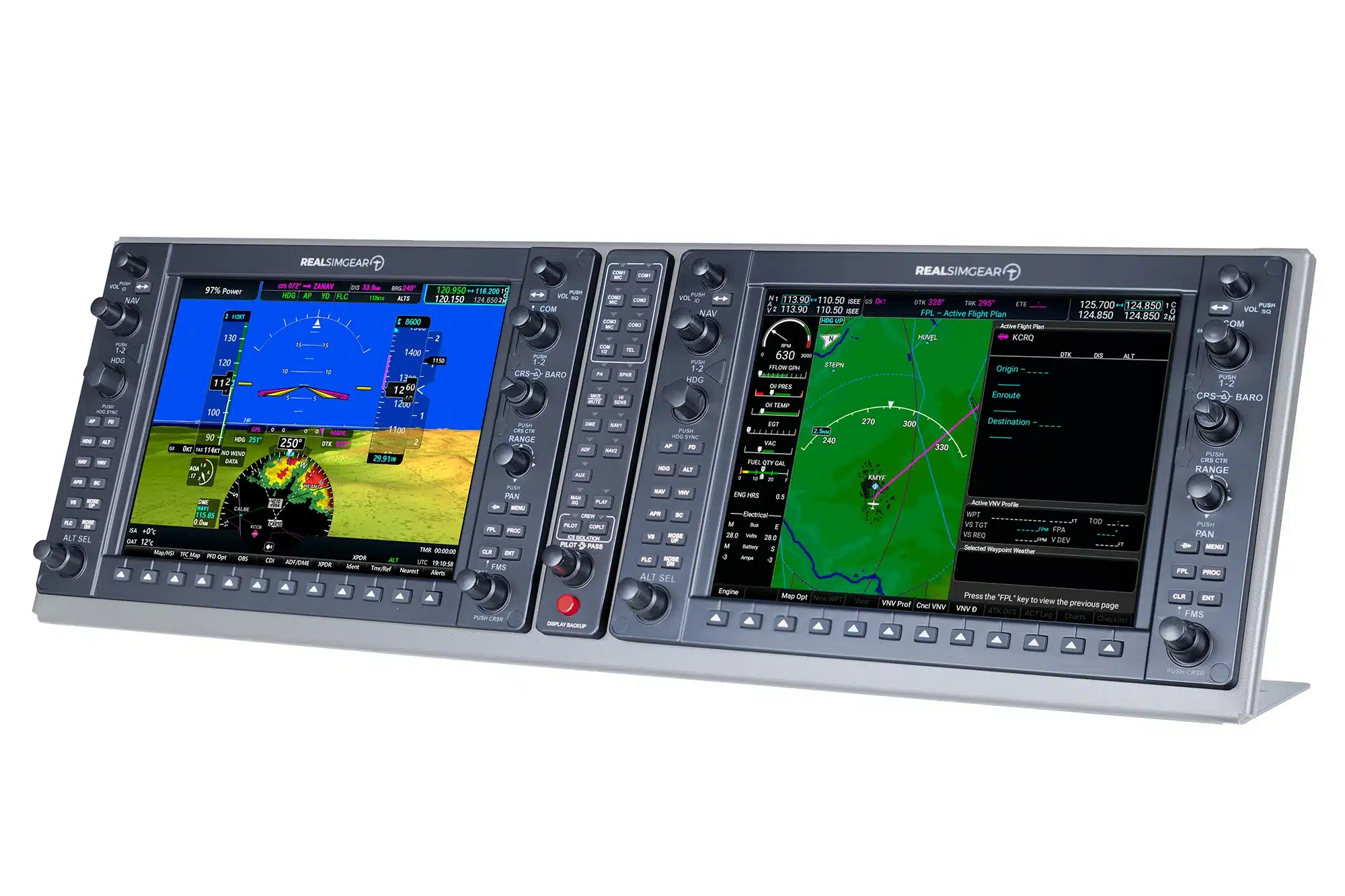 Le RealSimGear G1000 Suite, concurrent du MOZA MGX1000