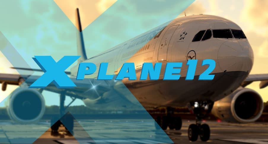 Le MOZA MGX1000 en vol dans X-Plane 12