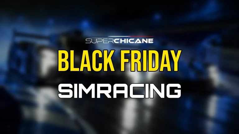 Visuel Black Friday simracing de Superchicane