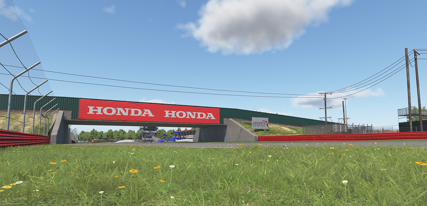 Mid-Ohio rescanné au laser dans iRacing