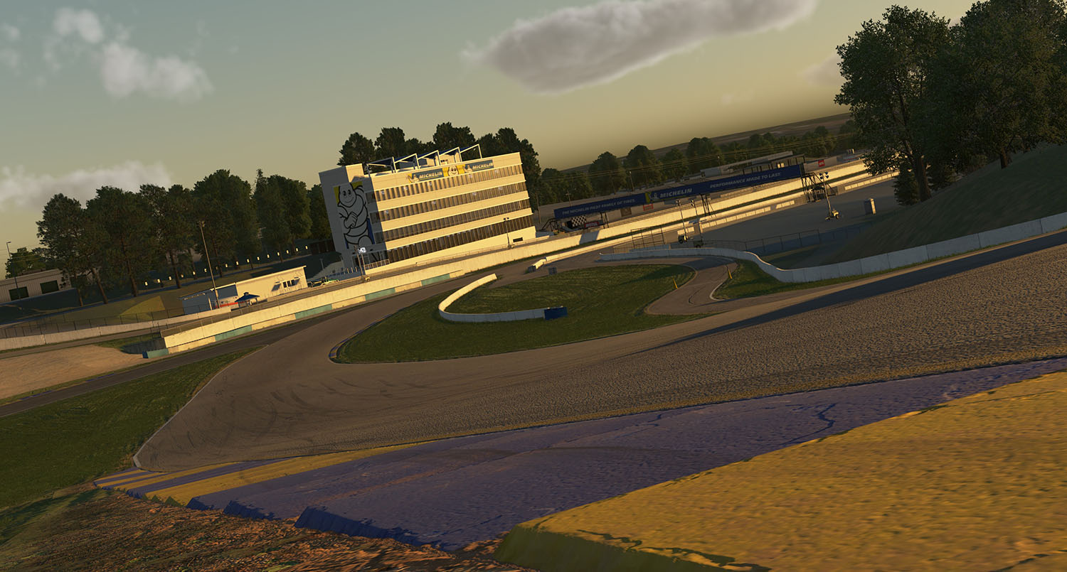 Road Atlanta et ses nouvelles textures dans iRacing