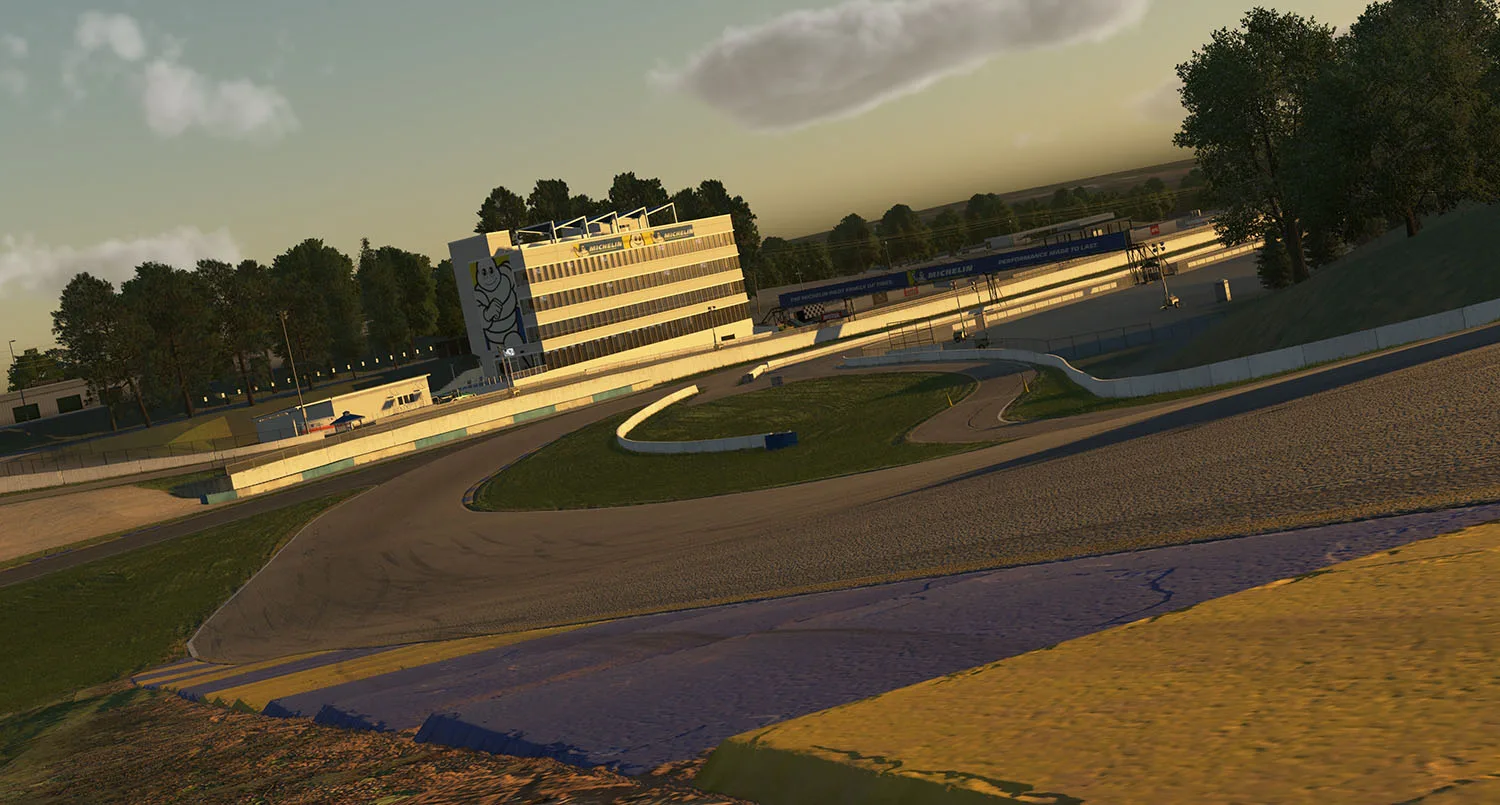 Road Atlanta et ses nouvelles textures dans iRacing