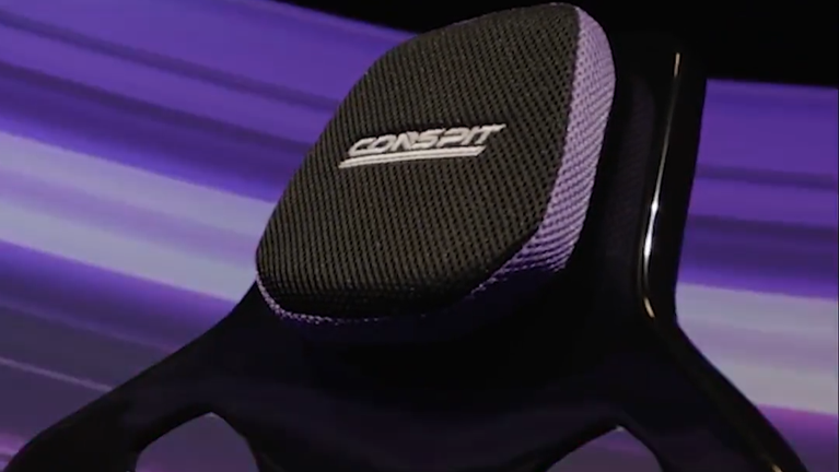 Conspit GT Vent : un nouveau siège simracing avec deux ventilateurs intégrés