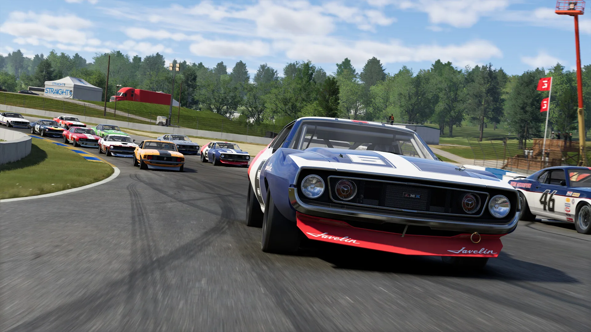 AMC Javelin TA de 1970 de la catégorie Historic USV8 dans Project Motor Racing