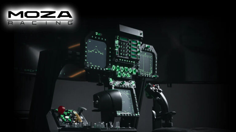 Le MOZA FMP18 Panel Bundle, panneau de cockpit de combat pour DCS World