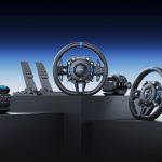 Les trois Direct Drive Moza sous licence PlayStation annoncés au Tokyo Game Show 2026 : R5S Pro, R16S Ultra et base seule