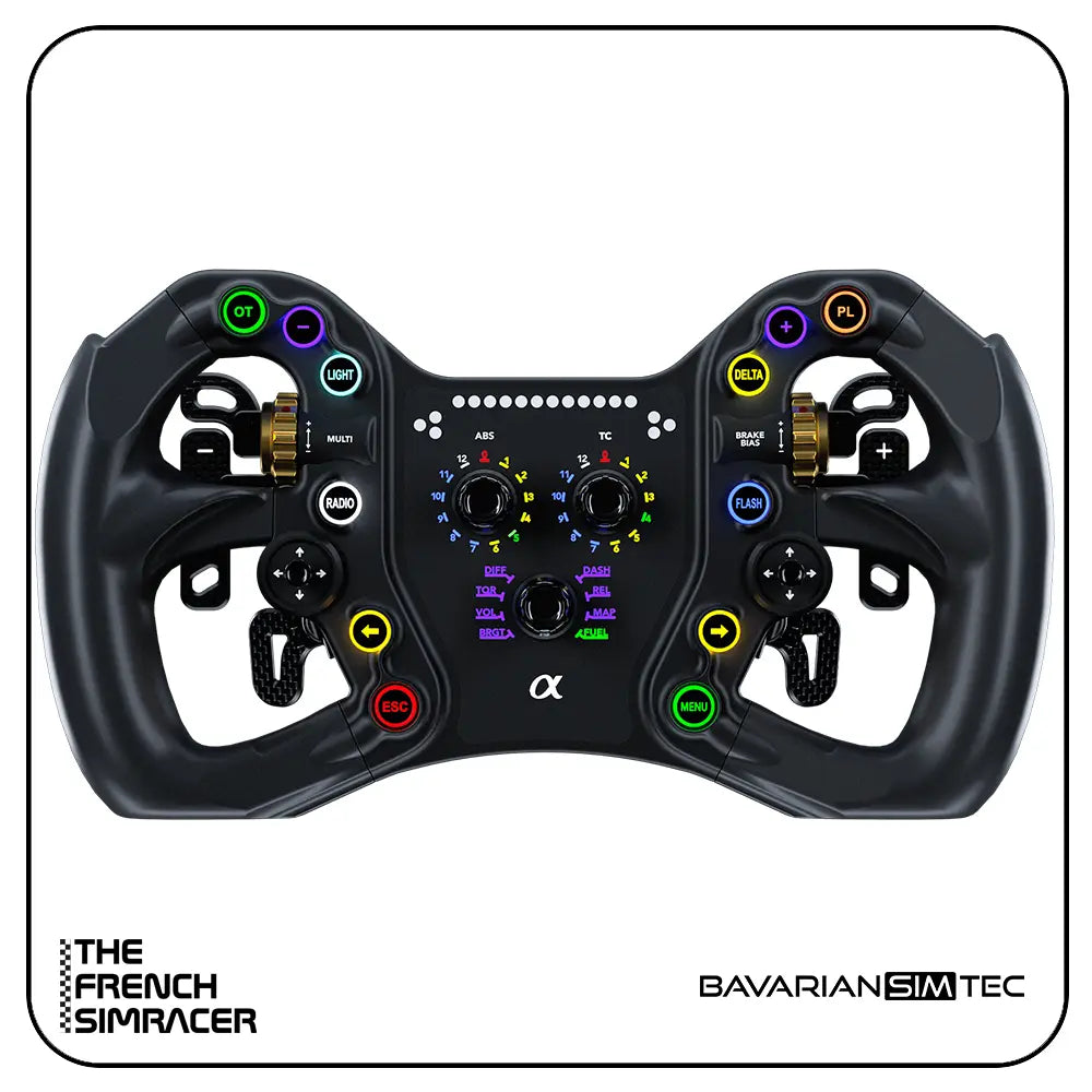 Alpha Sim Racing Steering Wheel
