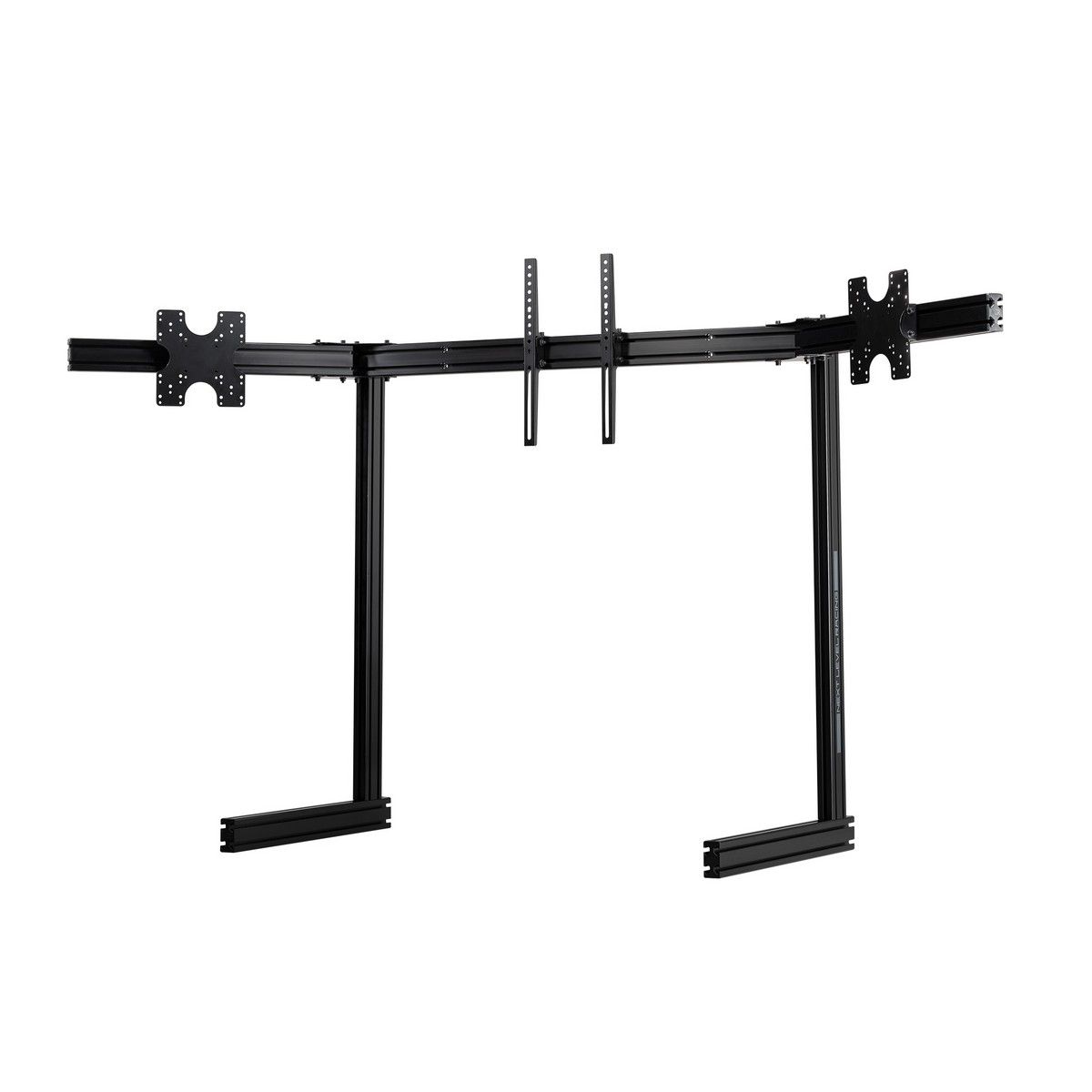 ELITE Free Standing triple monitor stand - Support triple screen, noir