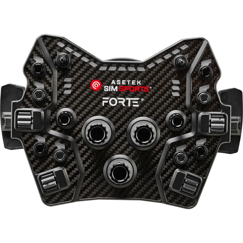 Forte GT Button Box (Black, Aluminum)