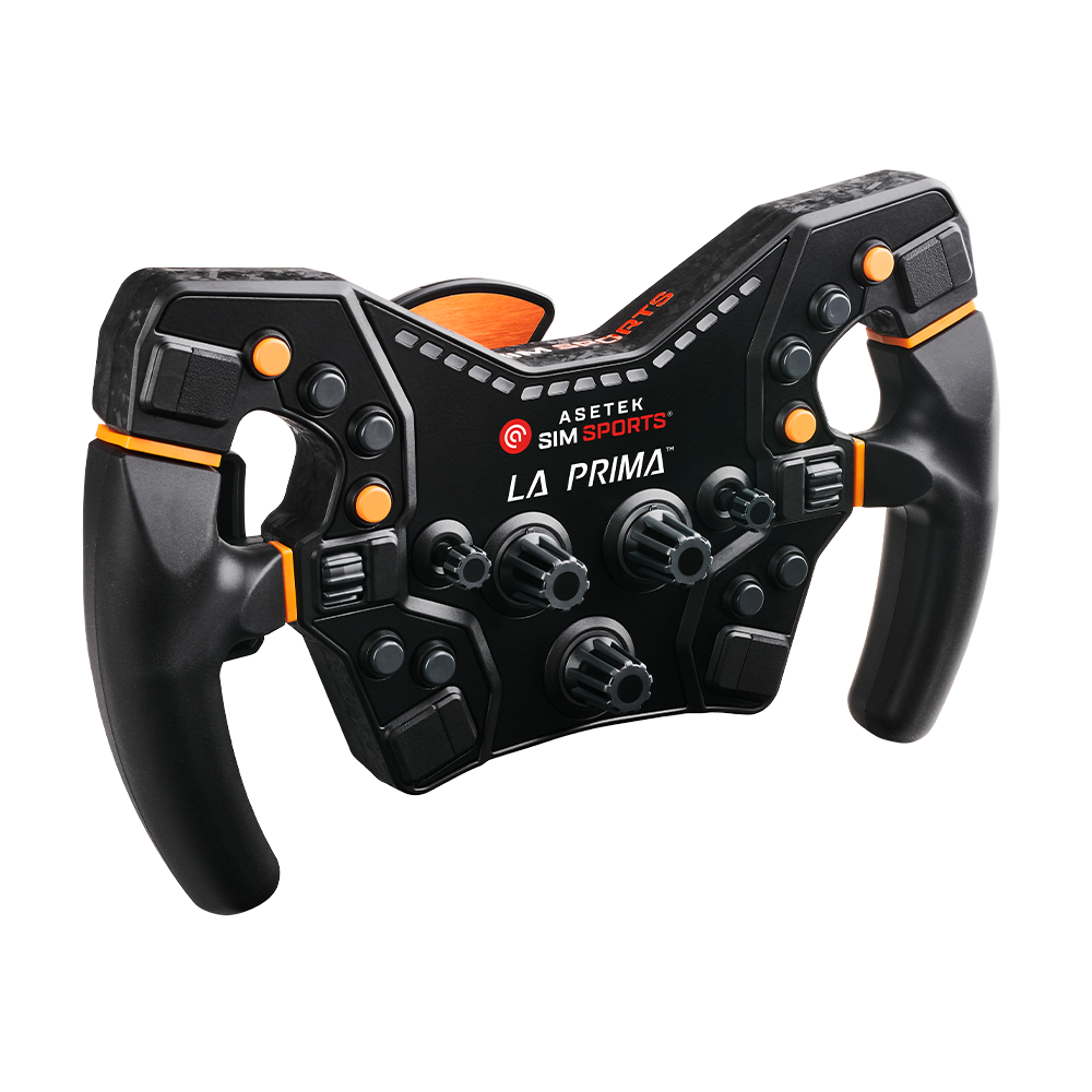 La Prima Formula Steering Wheel (Orange)