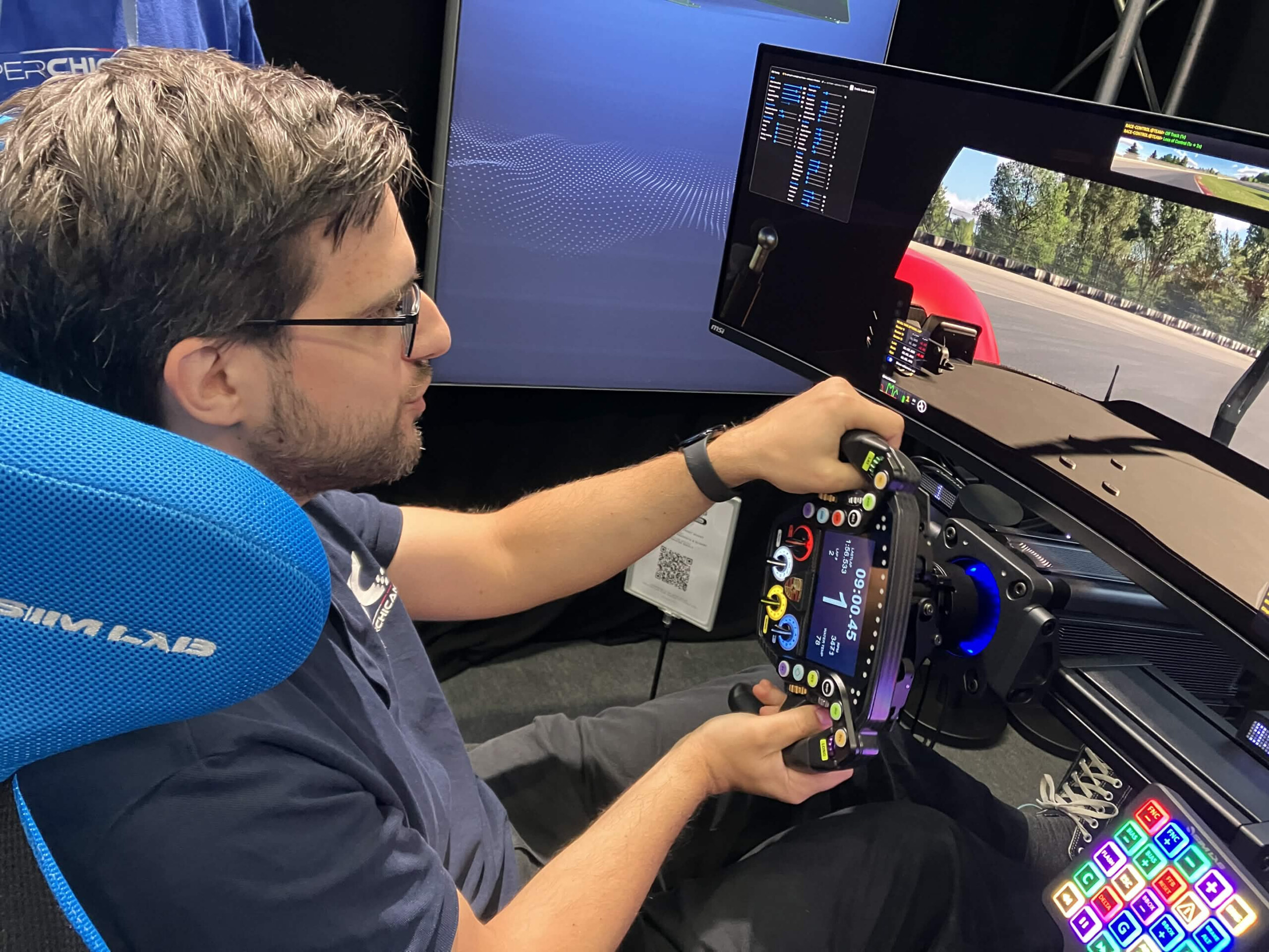 Test du Sim Lab DDS39 à la SimRacing Expo