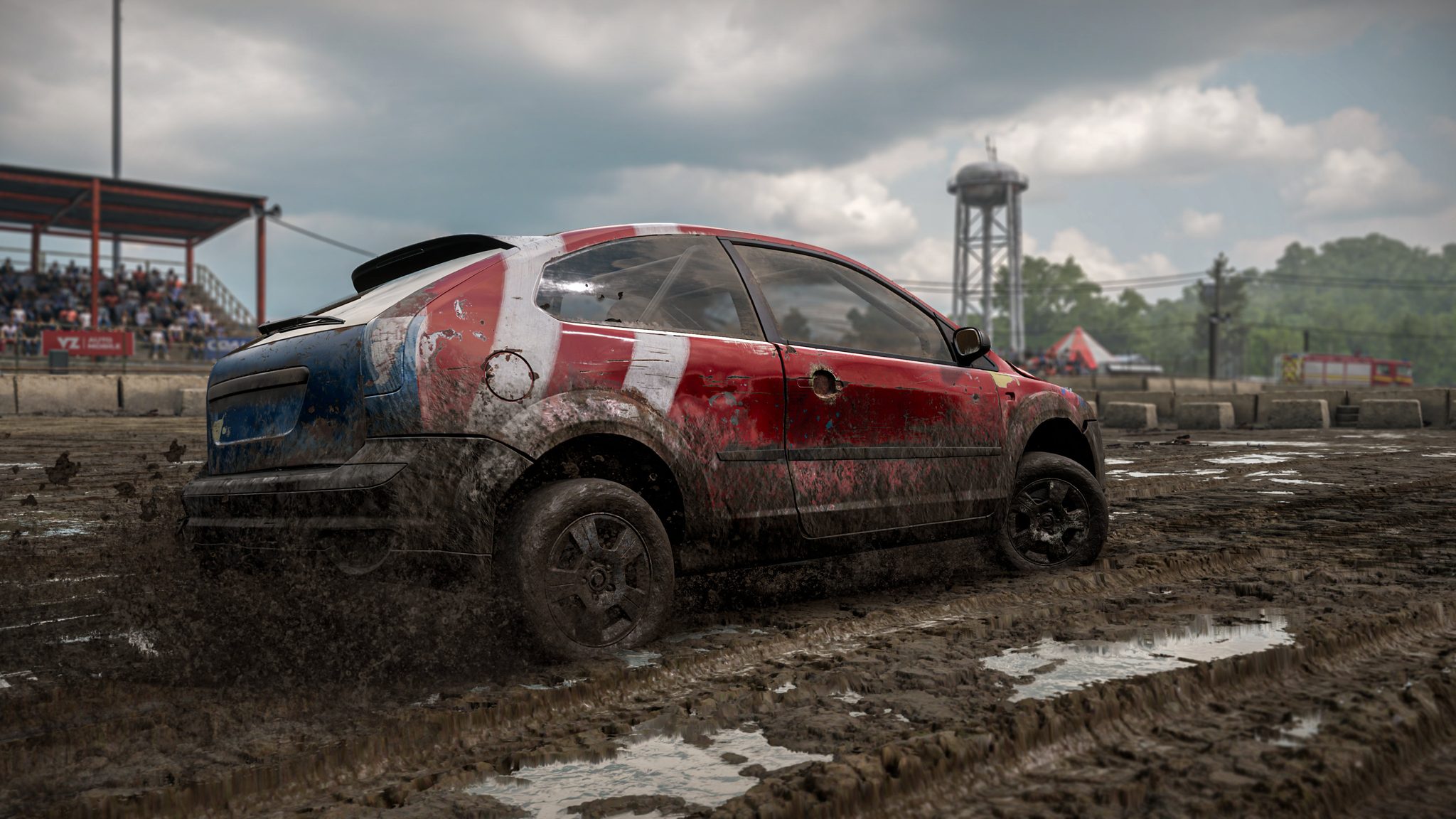 La Flipper, compacte sportive européenne des années 1990, dans Wreckfest 2