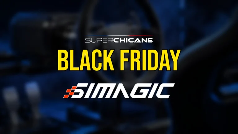 Visuel Black Friday Simagic de Superchicane