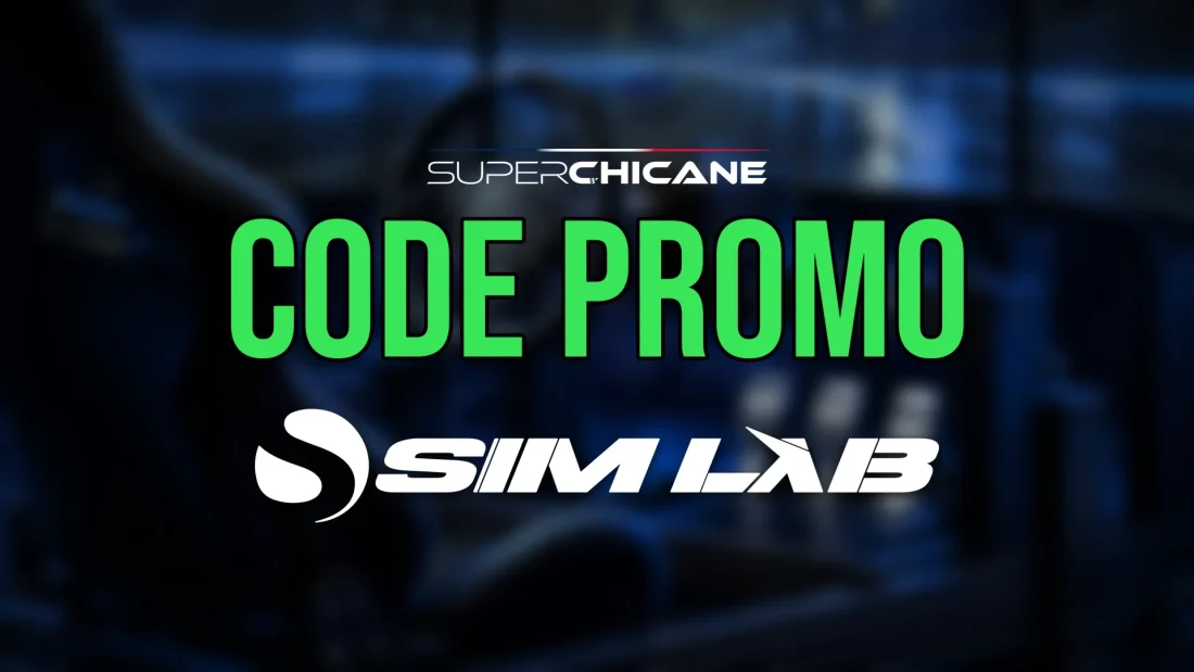 Visuel code promo Sim-Lab de Superchicane