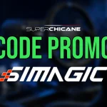 Visuel code promo Simagic de Superchicane
