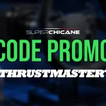 Visuel code promo Thrustmaster de Superchicane