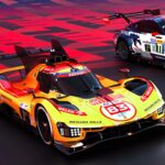 Visuel officiel « Le Mans Ultimate offert » Logitech G : la Ferrari 499P et la Ford Mustang LMGT3