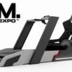 Siège RECARO simracing : le cockpit concept de la marque avec un baquet Podium CF, visuel officiel