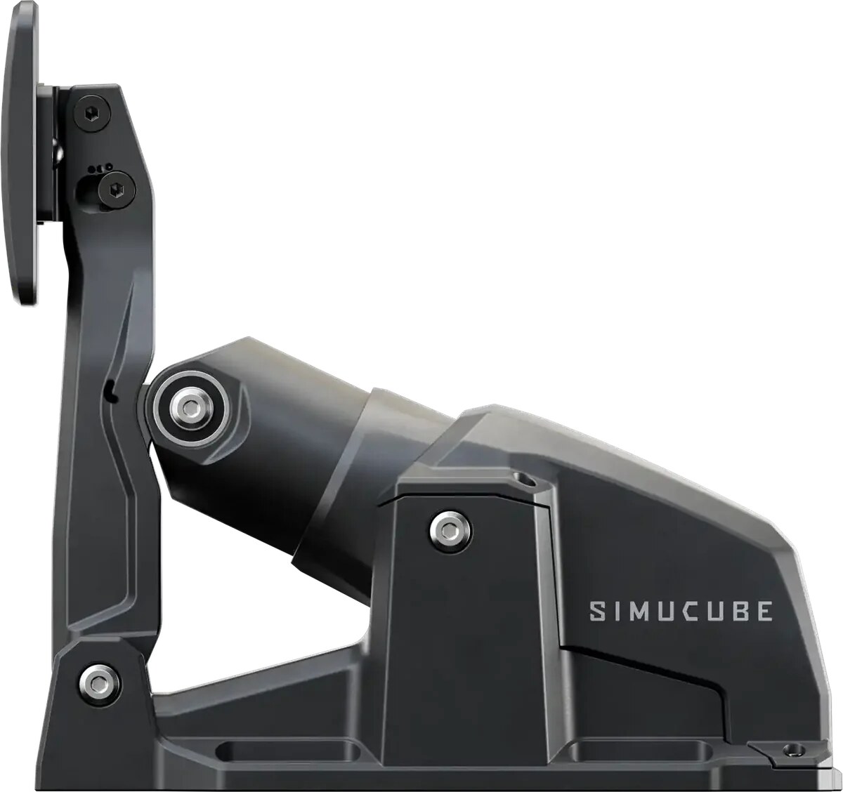 La pédale Simucube ActivePedal Sport vue de profil