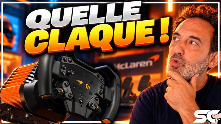 Test du Logitech RS50 McLaren Racing Bundle par Olive de SuperChicane