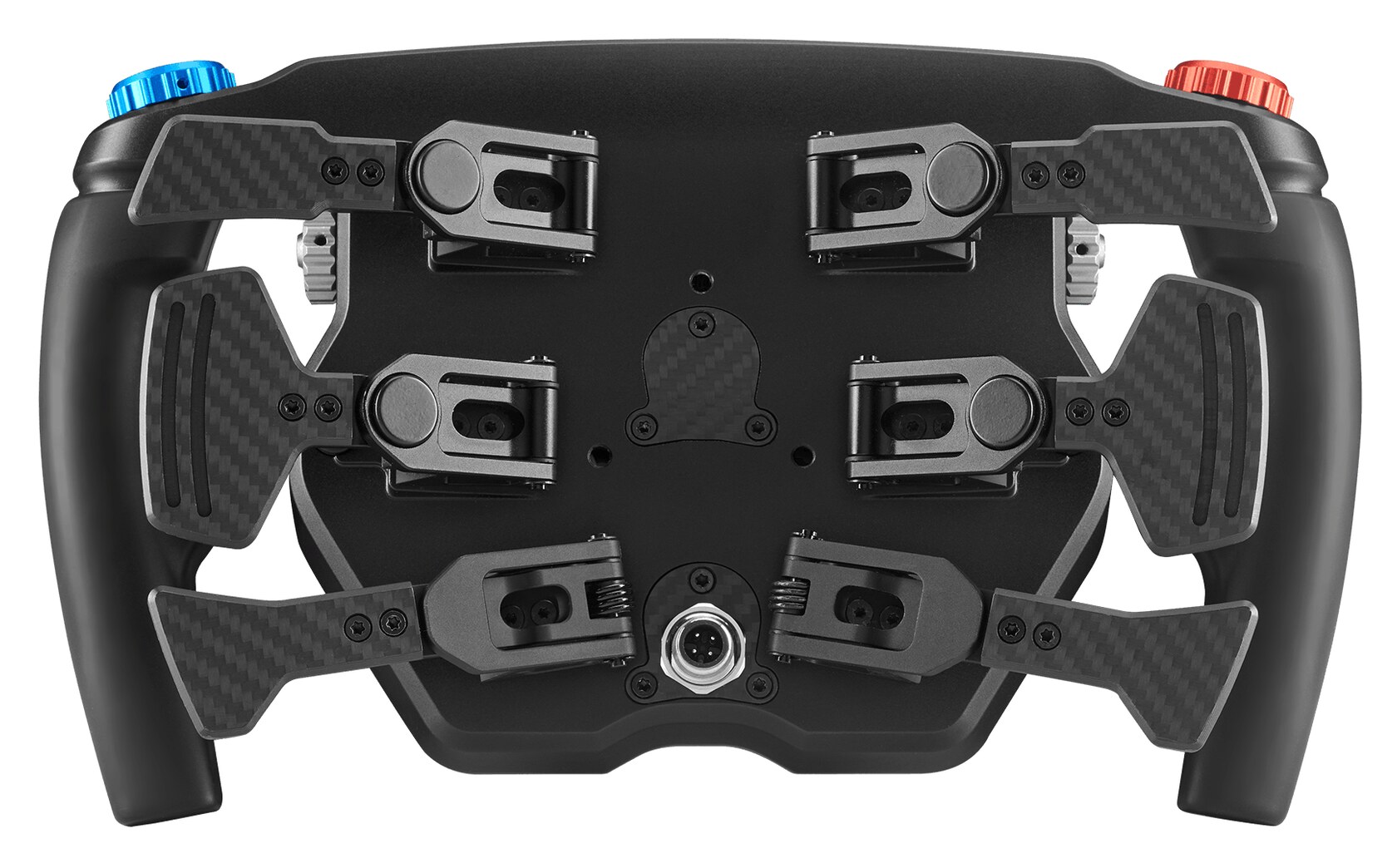 Le VPG Mission Sim vu de dos avec un troisième jeu de palettes Duo-Mode, proposé en option